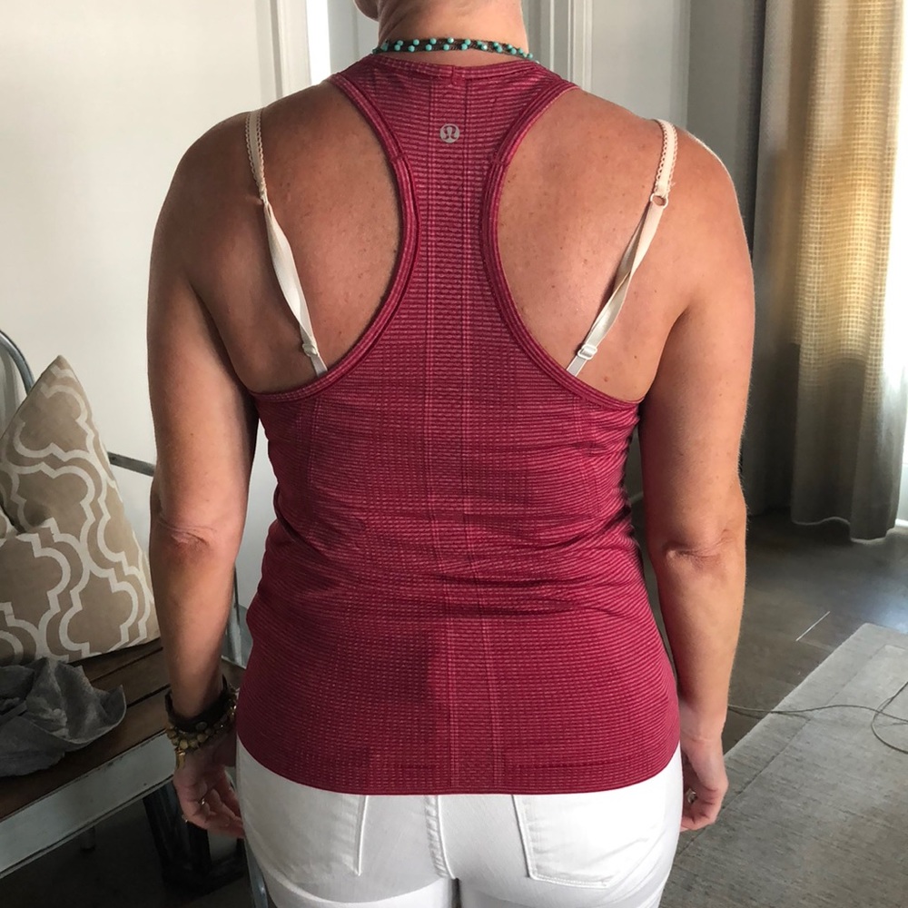 Red Lululemon Tank